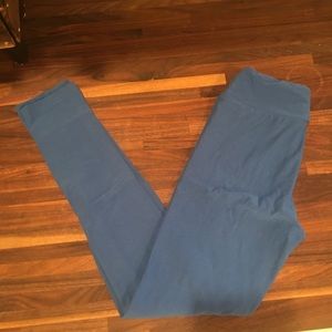 Lularoe Blue Tween Leggings